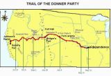 Donner Pass California Map the Tragic Story Of the Donner Party Legends Of America