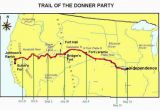 Donner Pass California Map the Tragic Story Of the Donner Party Legends Of America