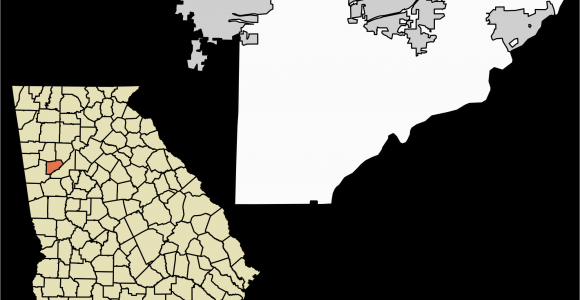 Douglas Georgia Map File Douglas County Georgia Incorporated and Unincorporated areas