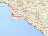 Downey California Map Map to Los Angeles California Driving the Pacific Coast Highway In