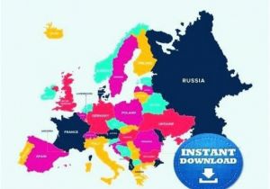 Downloadable Map Of Europe Map Of Europe Unlabeled Climatejourney org