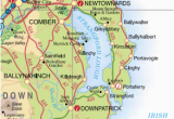Downpatrick Ireland Map the Ballywalter and Cloughey Lifeboats