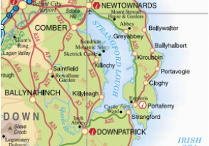 Downpatrick Ireland Map the Ballywalter and Cloughey Lifeboats