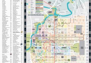 Downtown Austin Texas Map Map Downtown Houston