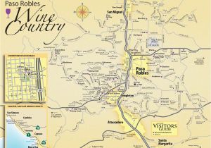 Drake Colorado Map Paso Robles Wine Tasting Map Paso Robles Daily News