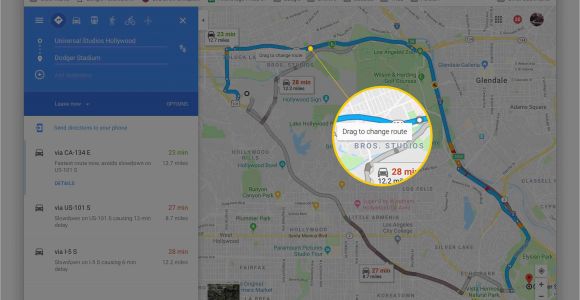Driving Directions Google Maps Canada How to Plan An Alternate Route with Google Maps