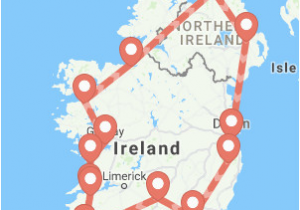 Driving Map Ireland the Ultimate Irish Roadtrip Travel Tips Pinterest Ireland