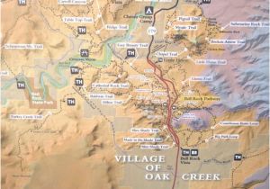 Driving Map Of Arizona Sr 179 Highlight Map Red Rock Scenic Highway Sedona Az Picture