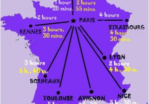 Driving Map Of France with Distances France Maps for Rail Paris attractions and Distance