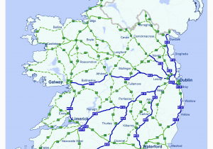 Driving Map Of Ireland Maps Of Ireland Detailed Map Of Ireland In English tourist Map