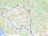 Driving Map Of Italy Tuscany Itinerary See the Best Places In One Week Florence