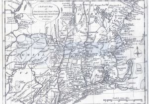 Driving Map Of New England 1775 to 1779 Pennsylvania Maps