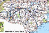 Driving Map Of north Carolina north Carolina Road Map