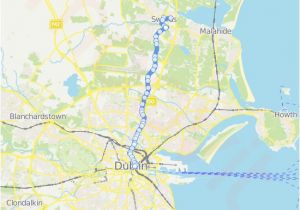 Dublin Ireland Bus Map 41d Route Time Schedules Stops Maps Marlborough Street