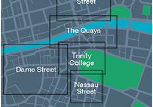 Dublin Ireland Bus Map City Centre Bus Stops Dublin Bus