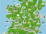 Dublin Ireland On A Map Map Of Ireland Ireland Trip to Ireland In 2019 Ireland Map