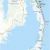 Duck north Carolina Map Map Of the Outer Banks Including Hatteras and Ocracoke islands