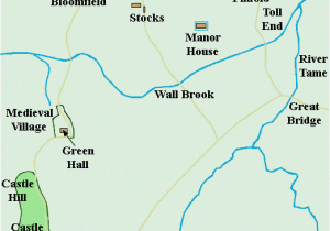 Dudley England Map the Annals Of Tipton