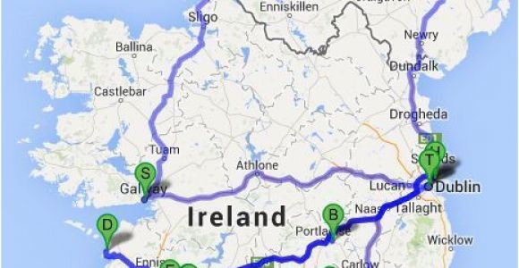 Dundalk Map Ireland the Ultimate Irish Road Trip Guide How to See Ireland In 12 Days