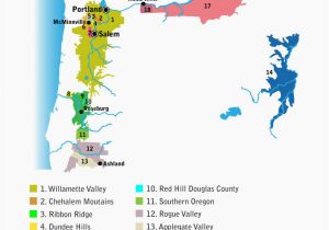 Dundee oregon Map southern oregon Wineries Map Simple oregon Vineyards Map Diamant Ltd