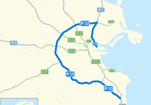 Dunleary Ireland Map M50 Motorway Ireland Wikipedia