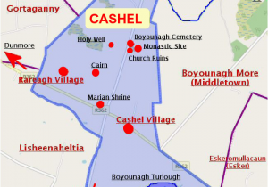 Dunmore Ireland Map Cashel