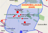 Dunmore Ireland Map Eskeromullacaun Esker