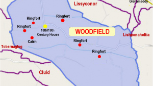Dunmore Ireland Map Woodfield