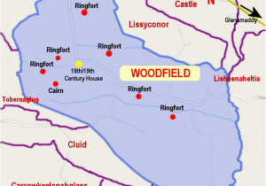 Dunmore Ireland Map Woodfield