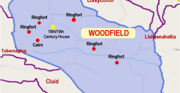 Dunmore Ireland Map Woodfield