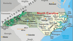 Dunn north Carolina Map north Carolina Map Geography Of north Carolina Map Of north