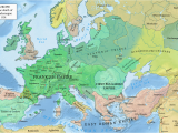 Early Medieval Europe Map Early Middle Ages Wikipedia
