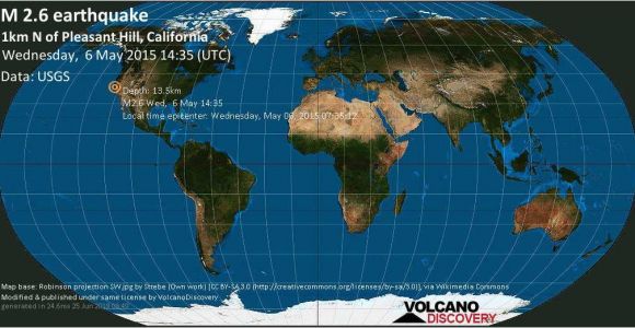 Earthquake Map Italy Earthquake Info M2 6 Earthquake On Wed 6 May 14 35 12 Utc 1km N