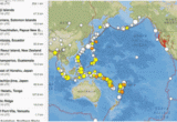 Earthquake Map Live Europe Latest Earthquakes