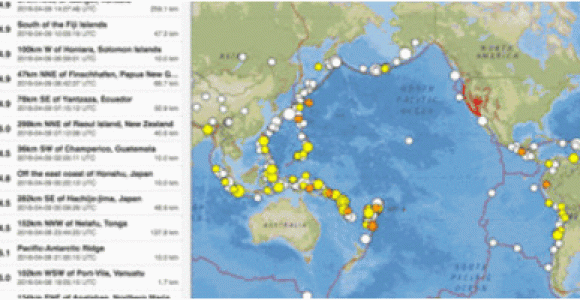 Earthquake Map Live Europe Latest Earthquakes