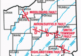 Earthquake Map Ohio northeastern Ohio January 1986