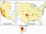 Earthquake Map Ohio U S Geology Maps Reveal areas Vulnerable to Man Made Quakes the