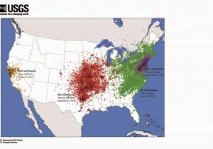 Earthquake Map oregon East Vs West Coast Earthquakes