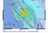 Earthquake Risk Map California Earthquake and Hazard Resources