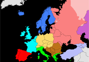 East and West Europe Map atlas Of Europe Wikimedia Commons