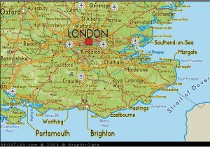 East Coast England Map Map Of south East England Map Uk atlas