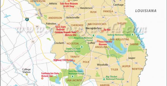 East Texas Map towns Eastern Texas Map Business Ideas 2013