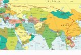 Eastern Europe and asia Map Eastern Europe and Middle East Partial Europe Middle East
