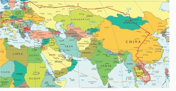 Eastern Europe and asia Map Eastern Europe and Middle East Partial Europe Middle East