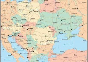 Eastern Europe Map with Cities 28 Thorough Europe Map W Countries