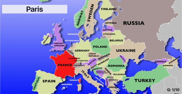 Eastern Europe Political Map Quiz 25 Categorical Map Of Eastern Europe and Capitals