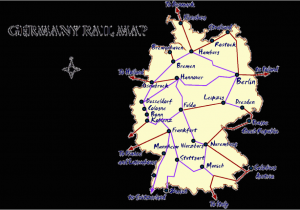 Eastern Europe Train Map Germany Rail Map and Transportation Guide