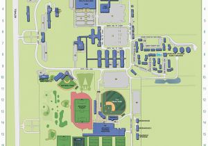 Eastern Michigan Campus Map the University Of Memphis Main Campus Map Campus Maps the