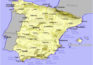 Eastern Spain Map East Coast Of Spain Map Twitterleesclub