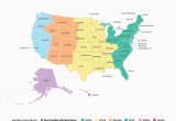 Eastern Time Zone Map Tennessee Us Time Zone Map